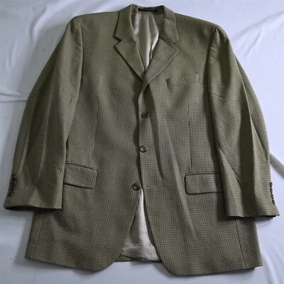 Harold Powell 43L 44L желтое золото гончая мужской блейзер спортивное пальто костюм куртка - Изображение 1 из 4