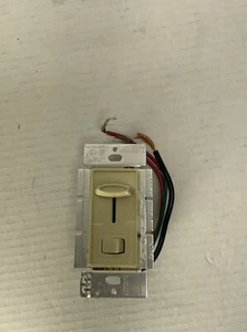 Lutron Skylark S-103P-IV IVORY 3-Way 1000W Preset Dimmer Light Switch slide wall - Picture 1 of 3