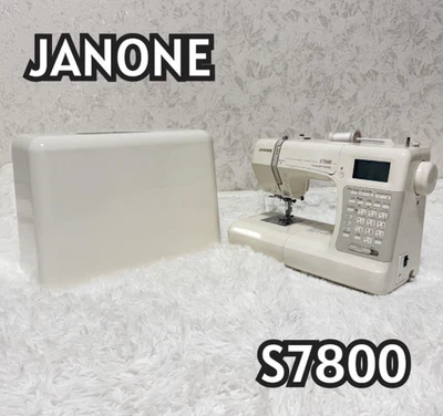 JANOME S7800 High-End Computerized Sewing Machine Tested Japan #W1215 - Image 1 of 4