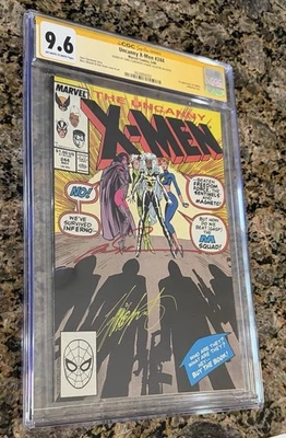 Uncanny X-Men 244: CGC 9.6 1ª aplicación de jubileo 🔑 SS Claremont & Silvestri - 1989 Foto 1 de 3