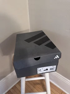 Neu ohne Etikett Adidas Ringerschuhe Lutte Größe 13 schwarz mit 3 Streifen - Bild 1 von 5