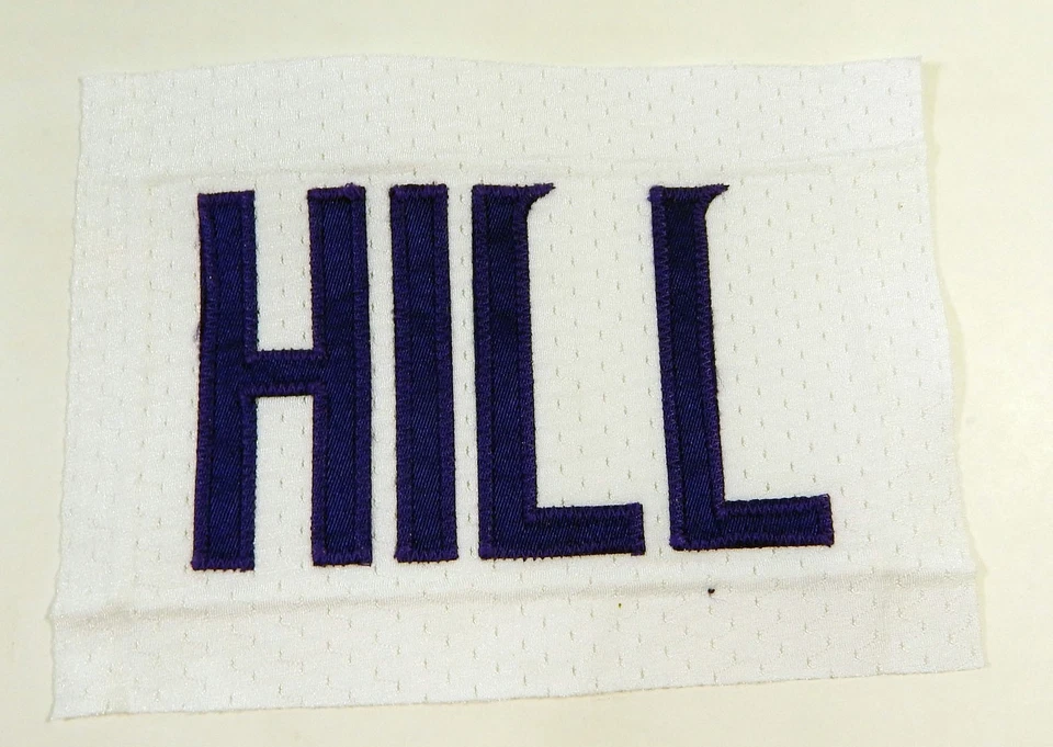 Minnesota Vikings Rashod Hill #69 2016-21 juego usado placa de identificación blanca DP14826 Foto 1 de 1