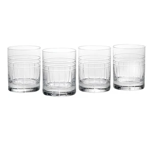 Tempo Double Old Fashion Glasses, Set of 4 - Picture 1 of 3
