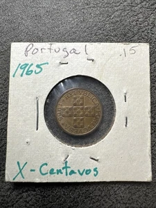 Portugal 10 Centavos 1965. Nicht magnetisch. Gem. Stgl. - Bild 1 von 6