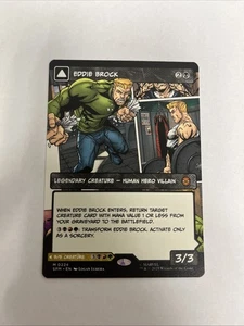 Eddie Brock Borderless Nonfoil MTG Spider-Man - Picture 1 of 10