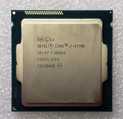 Intel Core i7-4770K SR147 3.50GHz 8MB Quad-Core LGA1150 Desktop Processor P4S - Image 1 of 3
