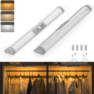 Closet Lights Motion Sensored with Eye-Protection,Rechargeable LED Wardrobe L... - Picture 1 of 7