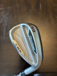 Nice Cleveland CBX 50* Gap Wedge RH Wedge Flex - Picture 1 of 8