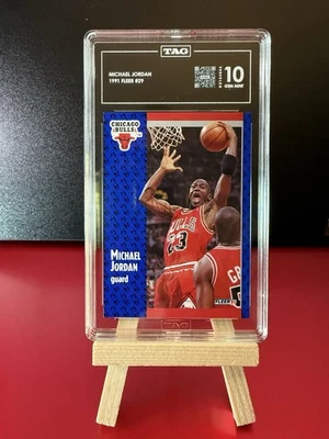 1991 Fleer Michael Jordan - GRADED 10 GEM MINT - Image 1 of 3