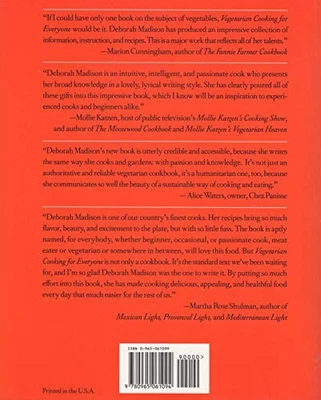 Vegetarian Cooking for Everyone, Deborah Madison Foto 1 de 2