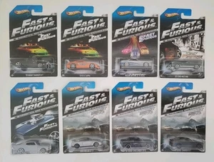 Hot Wheels Walmart Exclusive 2013 Fast & Furious Complete 8 Car Set - Picture 1 of 17