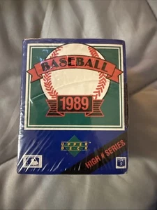 Juego de caja Upper Deck Baseball High # Series 1989 - (tarjetas 701-800) ¡sellado de fábrica! - Imagen 1 de 6