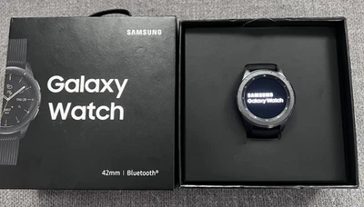 Samsung Galaxy Watch SM-R810 Black 42mm Excellent Condition - Image 1 of 4