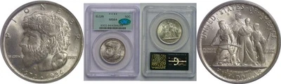 1936 Elgin Commemorative Half Dollar   PCGS MS-64  CAC - Image 1 of 3