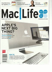 MAC LIFE, MARCH, 2013 ( APPLE'S NEXT BIG THING ? )10 WAYS APPLE CHANGE THE WORLD - Bild 1 von 1