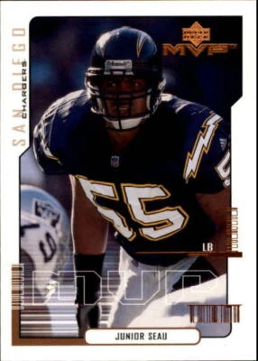 2000 Upper Deck MVP #148 Junior Seau - NM-MT - Image 1 of 2