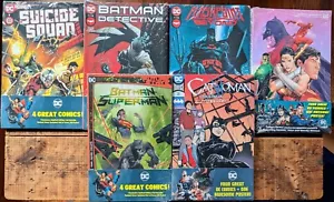 DC EXCLUSIVE 4 Pack Comics Sealed Posters & Foils Variants (QTY OF 7) - Picture 1 of 7