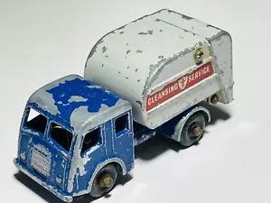 Vintage Matchbox Lesney No. 15 Tippax Refuse Collector Blue England Loose Toy - Picture 1 of 8