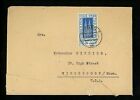 Postal History Germany Scott #B301 Cover 9/6/1948 Bremen to Winchendon MA USA