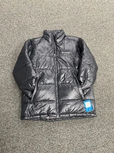 Chaqueta acolchada Columbia para hombre negra Omni Heat manga larga cremallera completa talla grande - Imagen 1 de 12