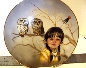 1990 FAST FRIENDS By PERILLO 8-1/4" PLATO de ARTAFFECTS - Imagen 1 de 3