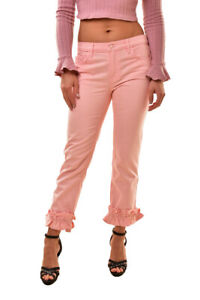 J BRAND By Simone Rocha Womens Jeans Straight Fit Pink Size 27W SR9020T142 