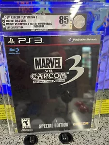 2011 PS3 Ultimate Marvel vs. Capcom 3 Fate of Two Worlds Special Ed. VGA 85+ NEW - Picture 1 of 5