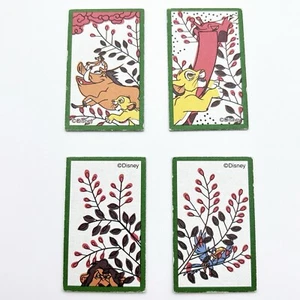 Disney Hanafuda Flower cards Lion King July "Hagi" From Japan F/S - Picture 1 of 7