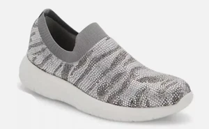 Aqua College Klaire Slip On Studded Zebra Print Women Sneaker size 6.5 M - Picture 1 of 8