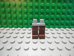 Lego Mini Figura 1 Piernas Marrón Rojizo con Cintura Gris Azulado Claro - Imagen 1 de 1