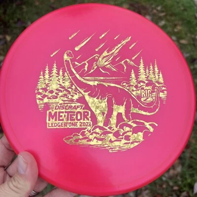 New Discraft 2022 Ledgestone Big Z Meteor 177+ Understable Midrange Dinosaur - Image 1 of 2