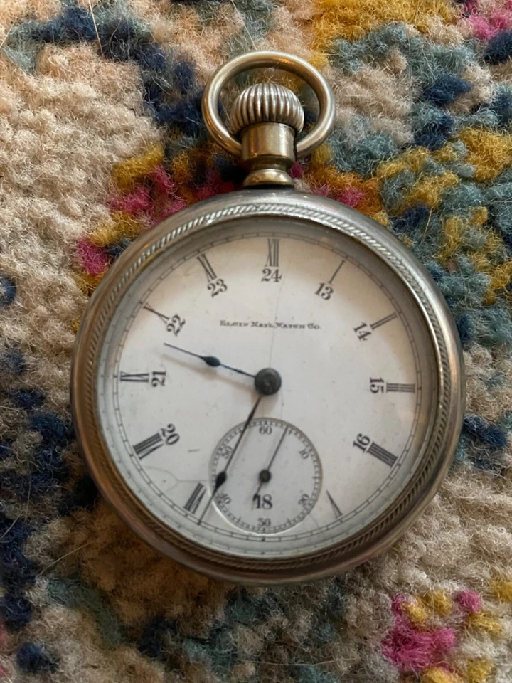 Elgin Pocket Watch 18s from Elgin National Watch Co. Good Condition - Image 1 of 1