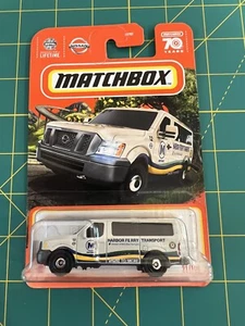 2023 MATCHBOX NISSAN NV VAN MBX HIGHWAY 71/100 LIGHT GRAY HARBOR FERRY TRANSPORT - Picture 1 of 1