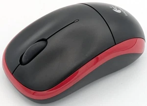 Mouse ottico wireless Logitech M215 rosso nero -NO DONGLE RICEVITORE UNIFICANTE USB - Foto 1 di 6
