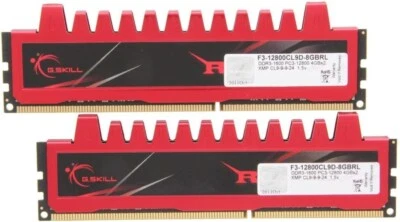 G.Skill Ripjaws X F3-12800CL9D-8GBRL 8GB (2x 4GB) DDR3 1600MHz Dual Channel - Image 1 of 2