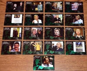 Hillary Clinton Controversias Decisión 2016 Insertos LÁMINA VERDE PARALELOS: TÚ eliges - Imagen 1 de 19