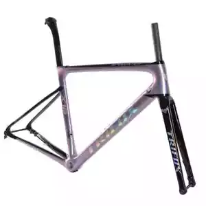 Carbon Road Bicycle Frameset Ultralight Disc Brake 700 * 25C Matte Glossy - Picture 1 of 18