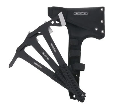 Nuevas hachas de lanzamiento Cold Steel de 1,75 pulgadas con funda de nylon - 3 piezas CS-TH-175AX3PK Foto 1 de 4