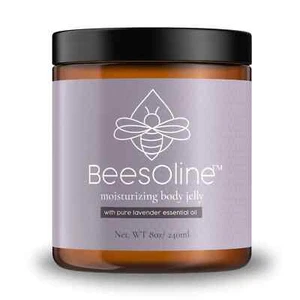 BeesOline Moisturizing Body Jelly With Lavender Essential Oil 8oz/240mL - Picture 1 of 1