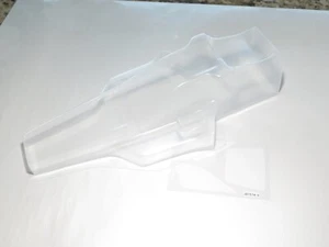 NEW ASC6002 TEAM ASSOCIATED RC10 WORLD'S BUGGY CLEAR BODY SHELL WITH WINDOW MASK - Picture 1 of 2