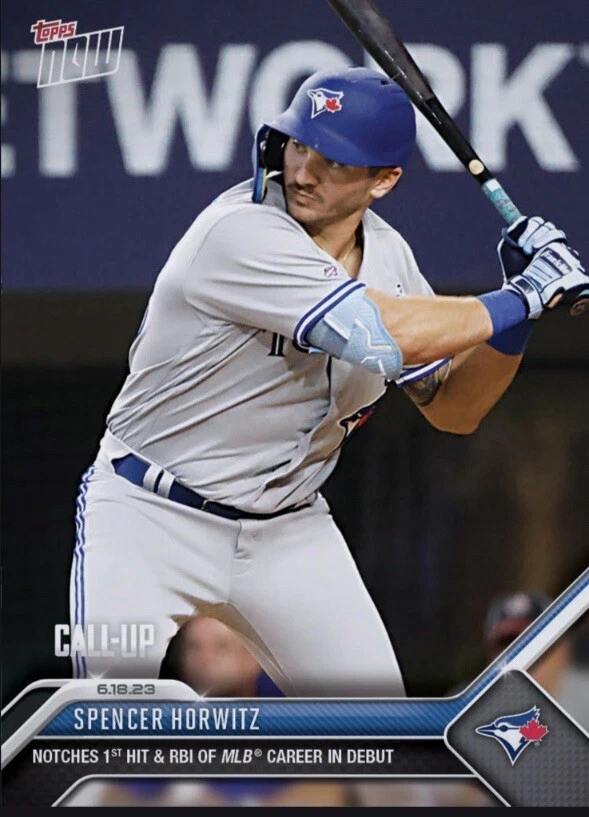 2023 Topps NOW MLB Call-Up MLB Debut 6.18.23 Spencer Horwitz #463 Digital - Image 1 of 1