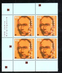 ALEMANIA 2000 MICHEL 2135 BLOQUE DE 4 SELLOS NUEVOS - Imagen 1 de 1