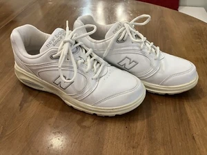 New Balance Womens 812 WW812WT White Casual Shoes Sneakers Size 7 USA Preowned - Picture 1 of 10