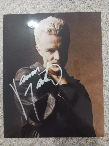 James Marsters autographed signed autograph Buffy Vampire Slayer 8x10 no coa Cover
