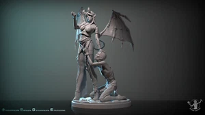 Sarysa | Ritual Casting | Commission | Exotic | NSFW | Painted | - Picture 1 of 4