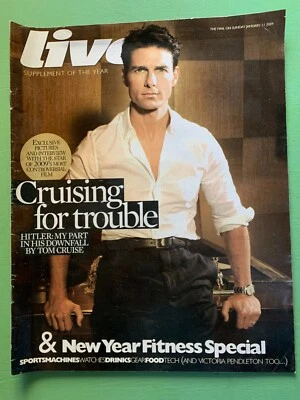 LIVE mag 11-Jan-2009 TOM CRUISE Victoria Pendleton James Haskell Wayne Bridge UK - Image 1 of 2