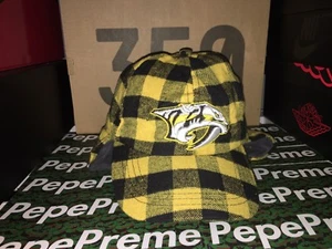 NEU Raubtiere Hut gold gelb schwarz kariert Ohrenklappe Nashville Forsberg - Bild 1 von 3