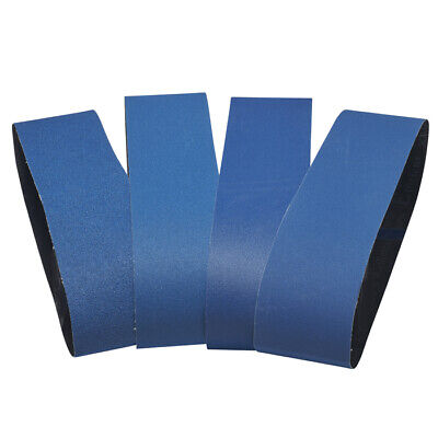 100mm X 914mm Blue Zirconia Sanding Linisher Belts - Sander Grinder, Linishing • 135.12£