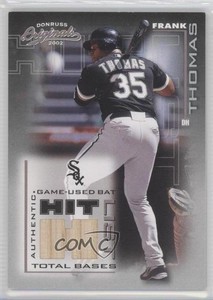2002 Donruss Originals Hit List Memorabilia /364 Frank Thomas #HL-12 HOF