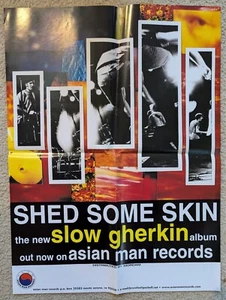 SLOW GHERKIN Shed Some Skin PROMO POSTER 1998 Asian Man Records Santa Cruz Ska - Bild 1 von 6